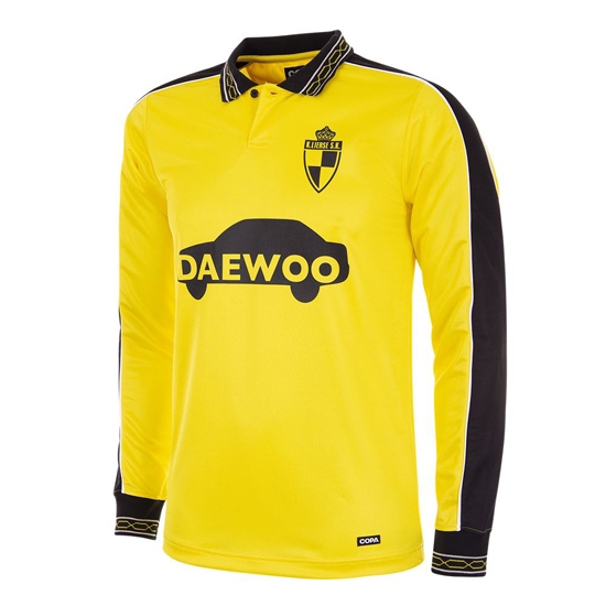 Lierse Sk 1997 Retro Football Shirt  På Lager -