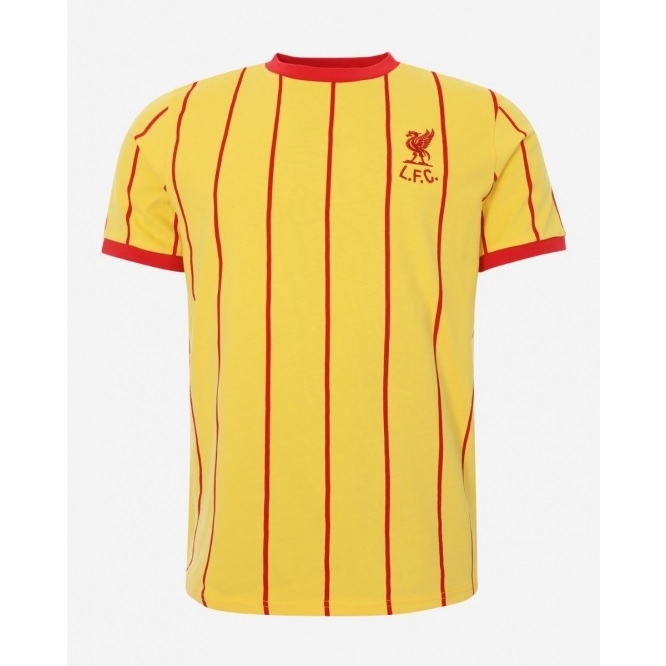 Liverpool 1982 Away  -shirt Yellow Mens-