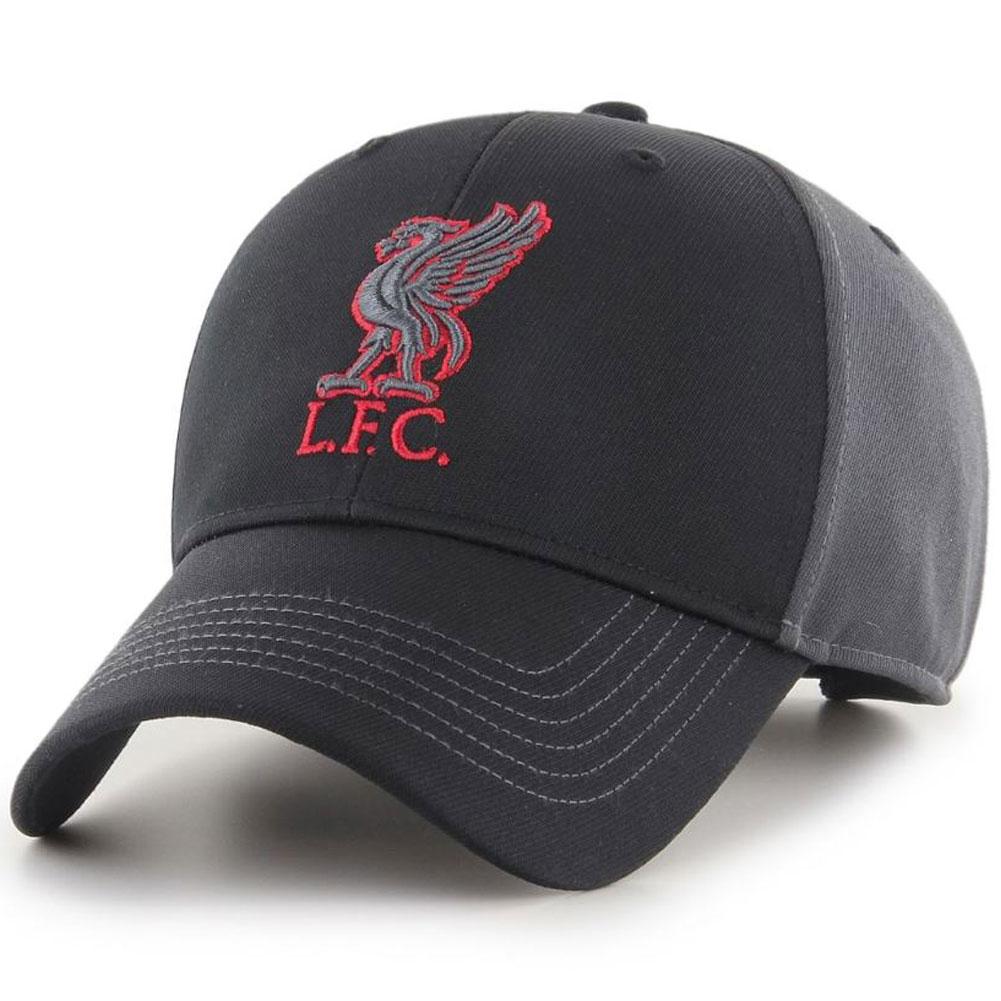 Liverpool Fc Kasket Sort Grå