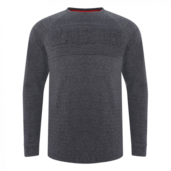 Liverpool Mens Navy Walk On Crew-