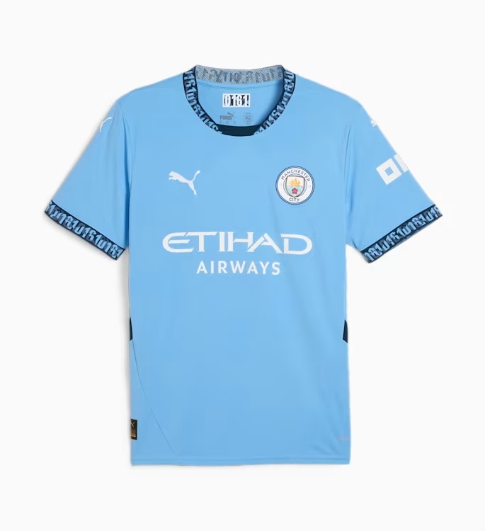 Manchester City Home Jersey 2024 25 Authentic-