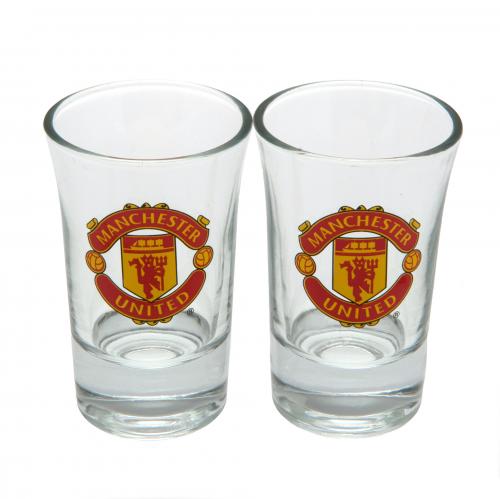 Manchester United Shotsglas   Stk