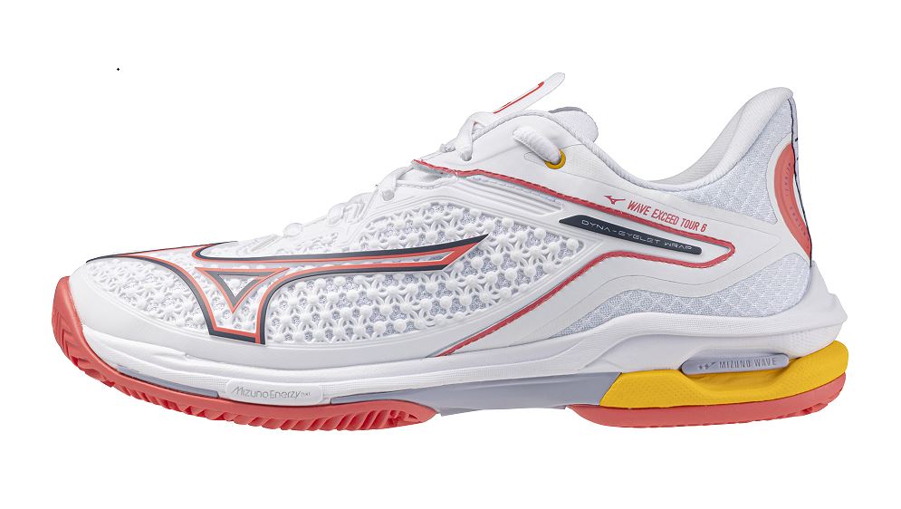 Mizuno Wave Exceed Tour Cc White Calypso Coral Icelandic 36