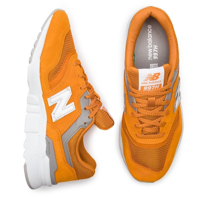 New Balance Sneakers Orange Mens-44     10