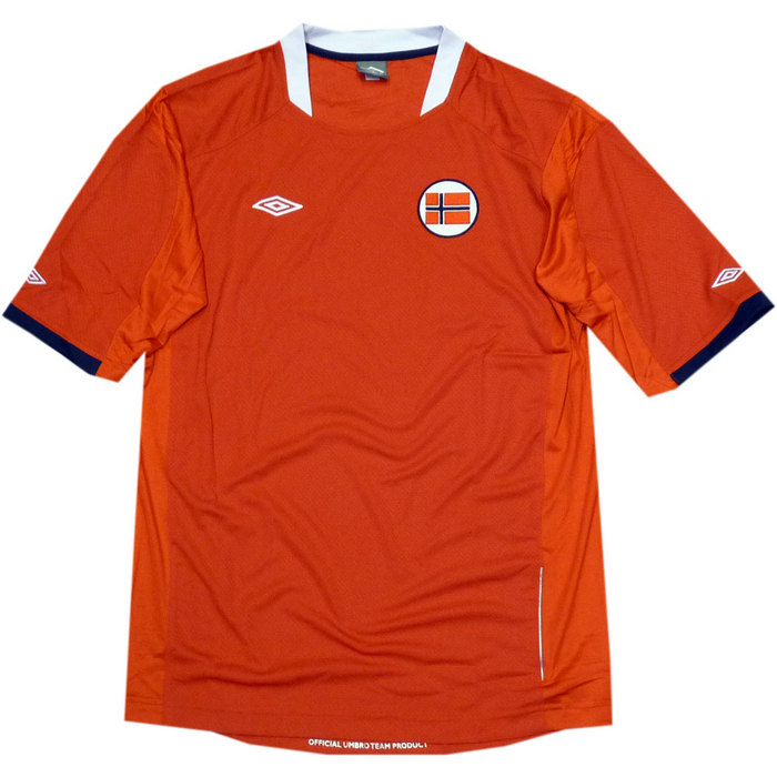 Norway Home Jersey 2010 12-    46