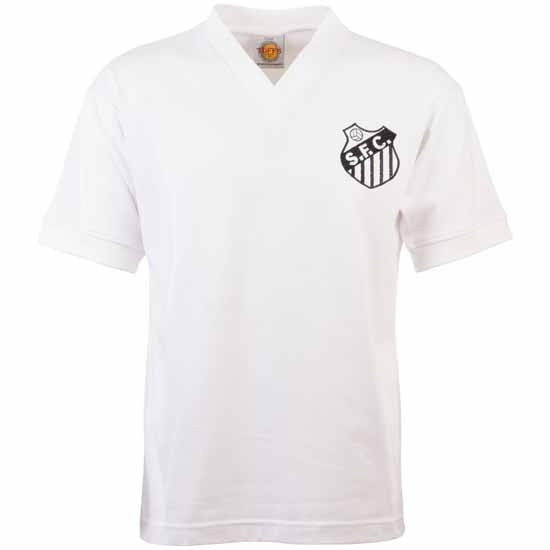 Santos 1950s-1960s Retro Football Shirt-