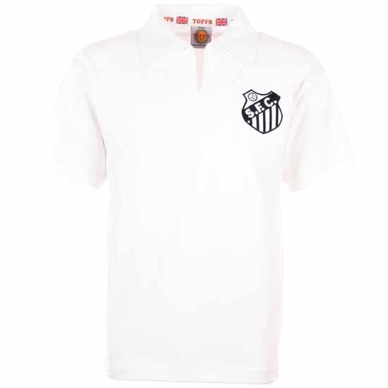 Santos 1960s-1970s Retro Football Shirt-
