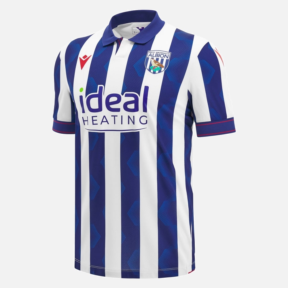 West Bromwich Albion Home Jersey 2024 25 Mens-   Eu