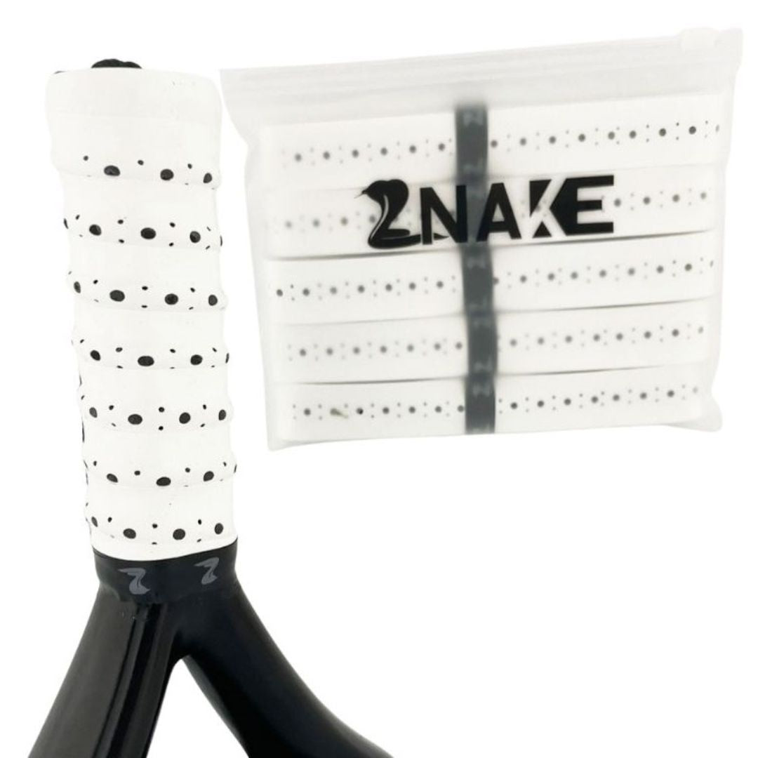 Znake Viper Sticky Padel Overgrips    Stk  Hvid