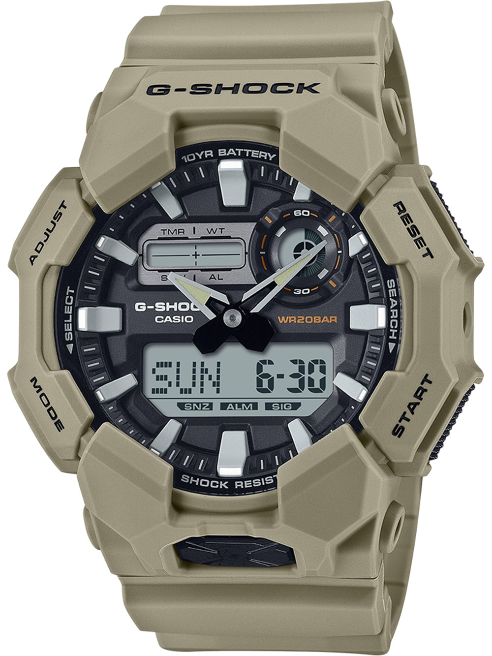 Casio Ga-010-5aer Herreur  -shock Classic