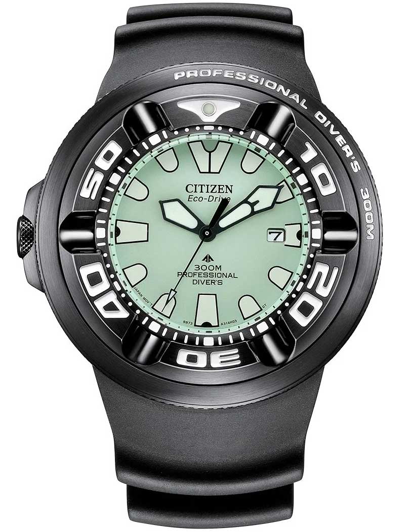 Citizen Bj8055-04x Herreur Eco-drive Professional Diver