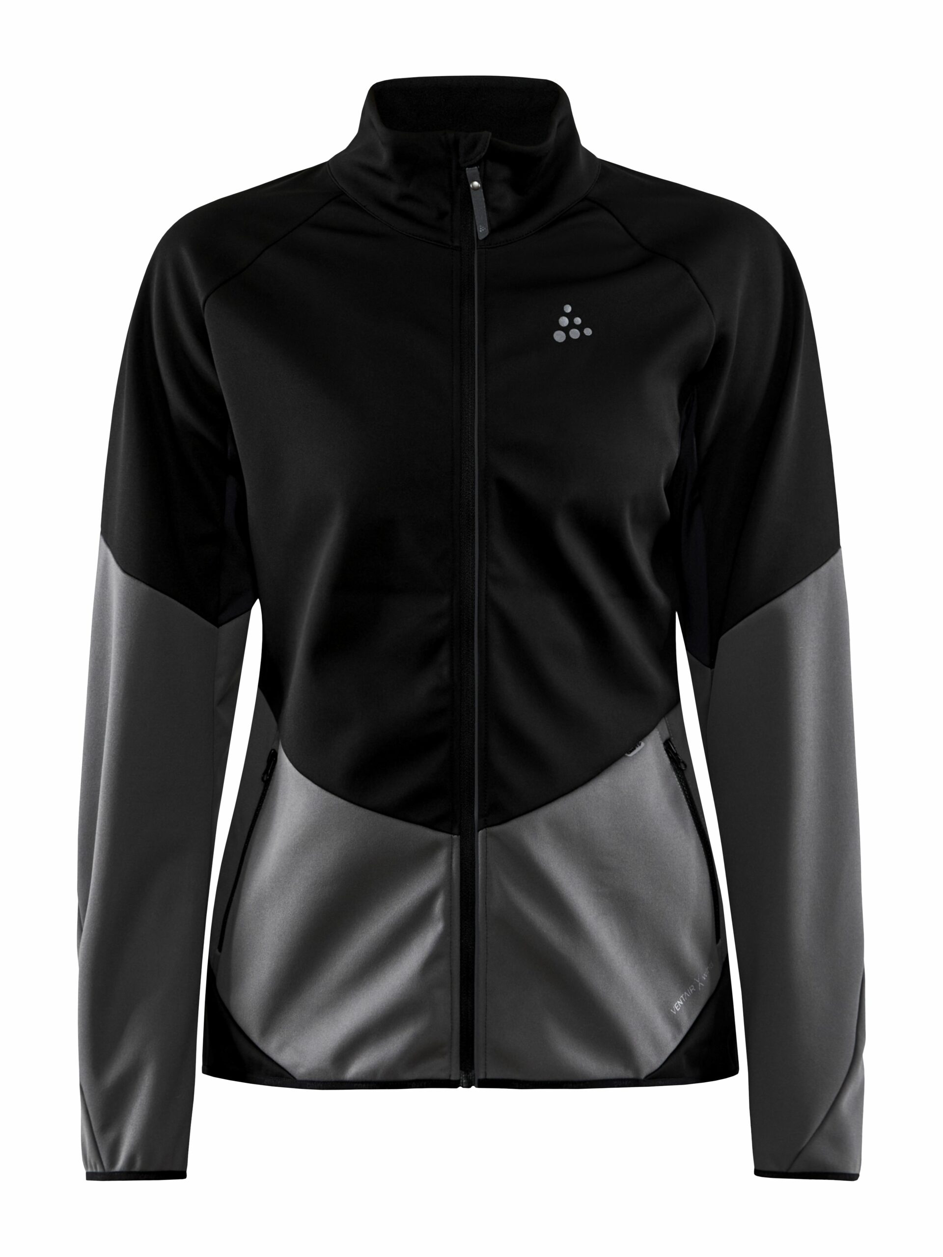 Craft Glide Jacket Kvinder Black-granite