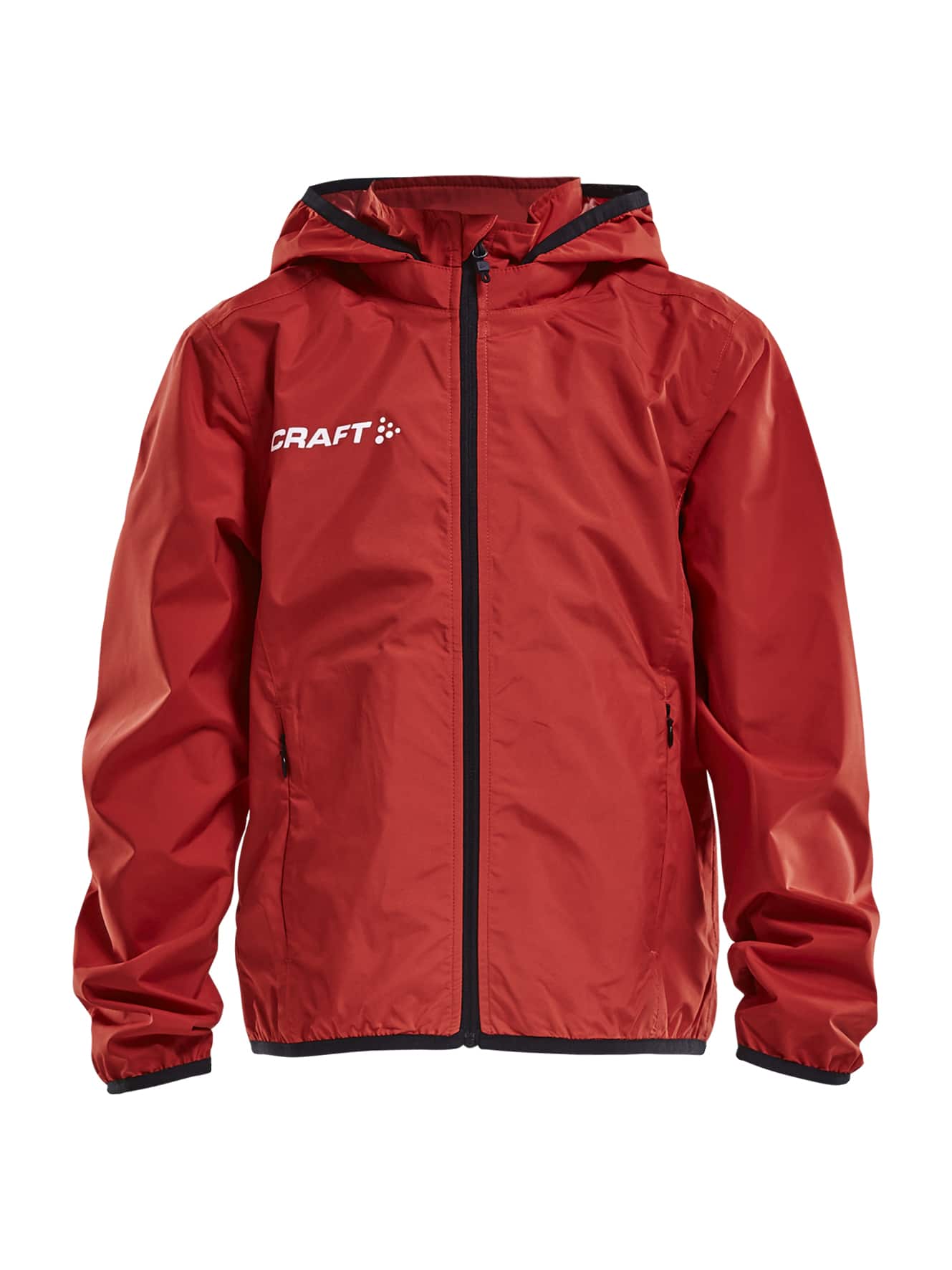 Craft Jacket Rain Jr Bright Red 122 128