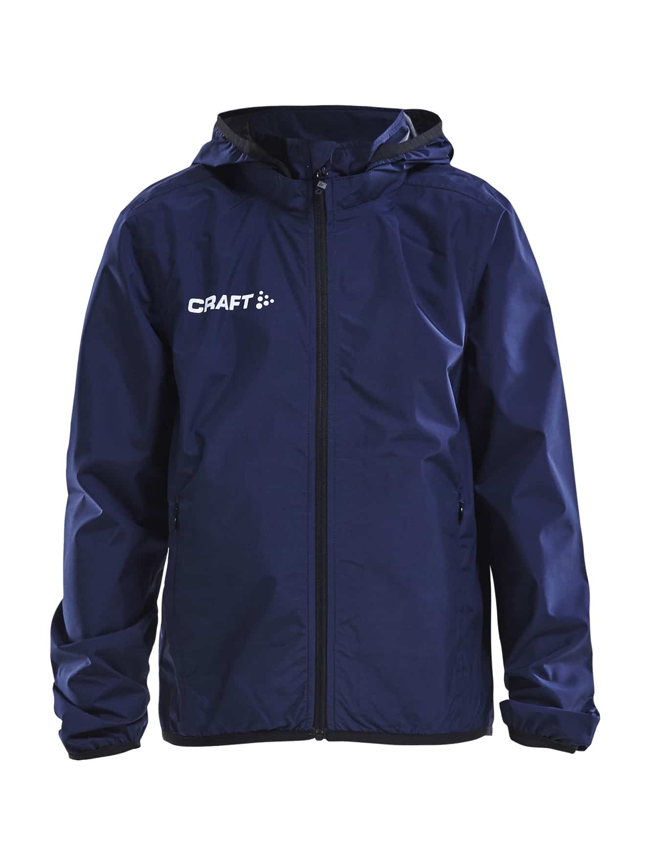 Craft Jacket Rain Jr Navy 122 128