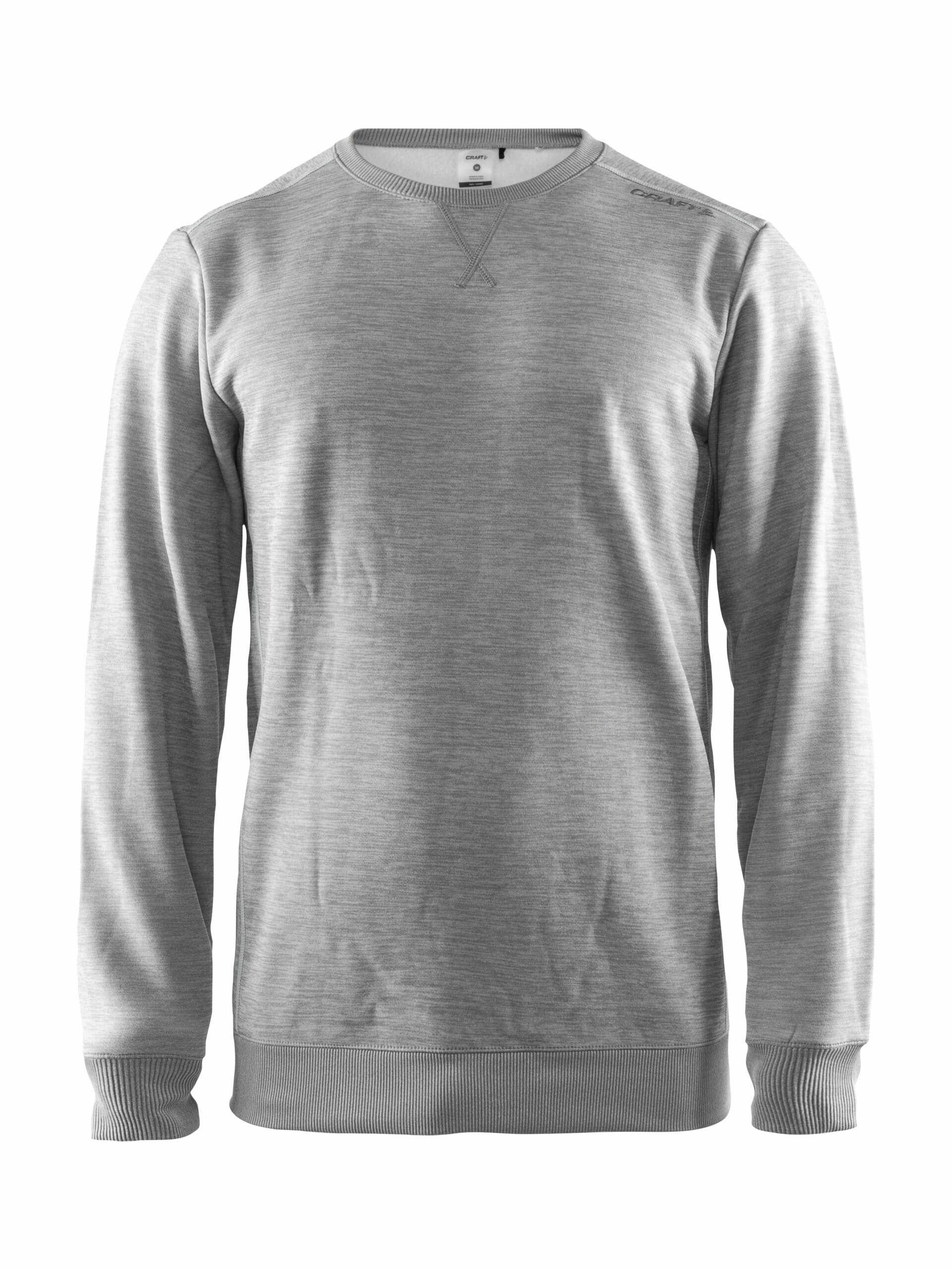 Craft Leisure Crewneck Maend Grey Melange
