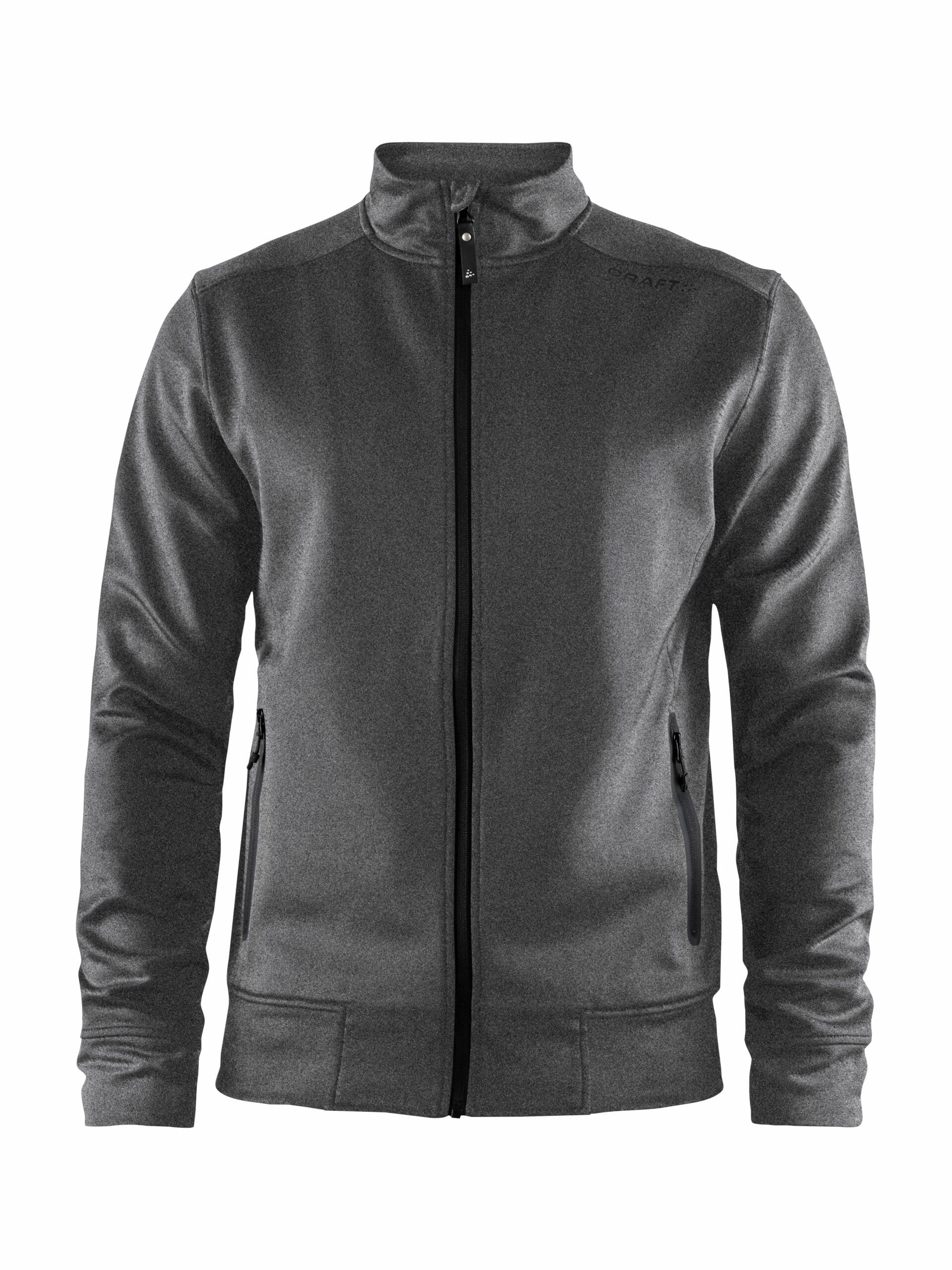 Craft Noble Zip Jacket Maend Darkgrey Melange
