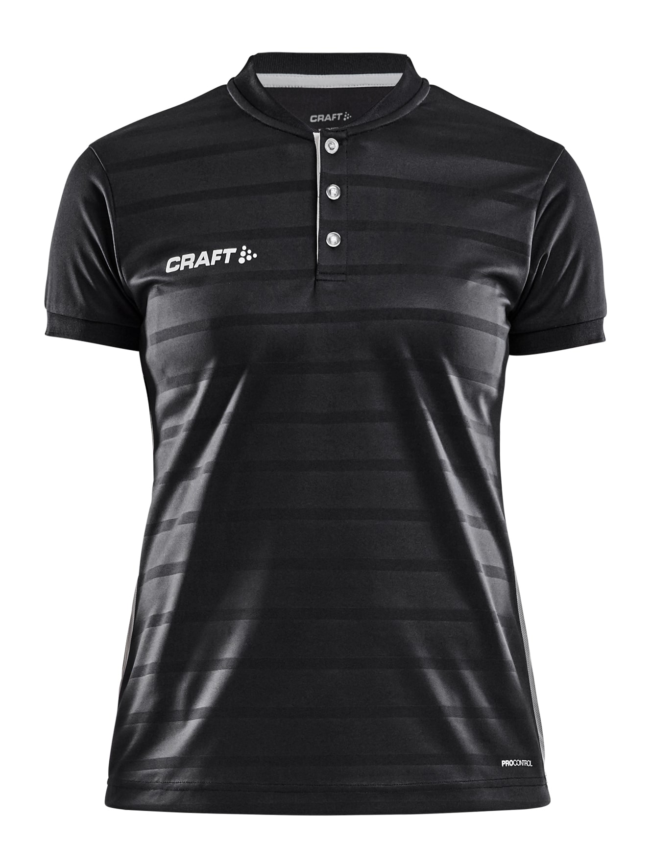Craft Pro Control Button Jersey Kvinder Black White