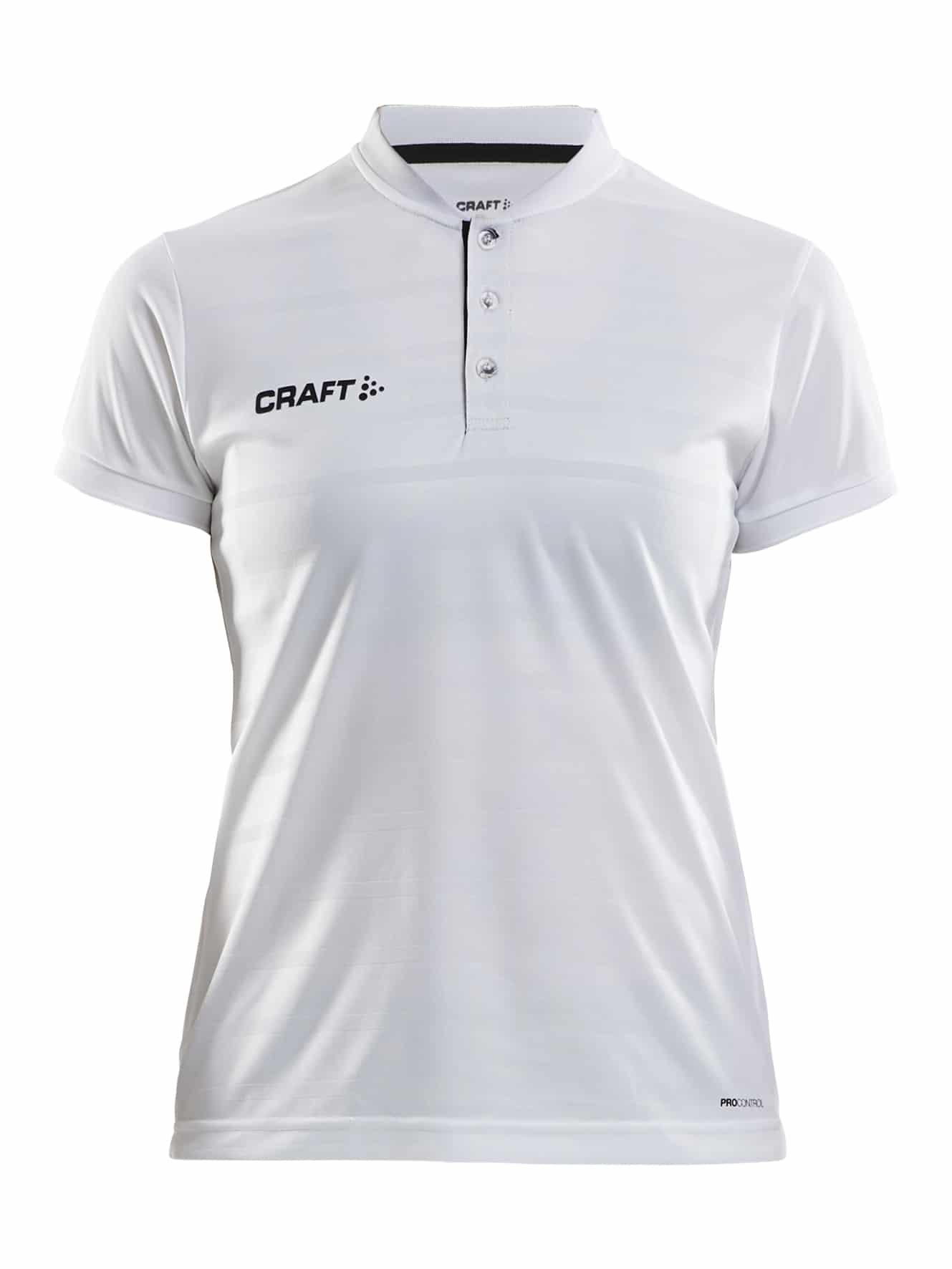 Craft Pro Control Button Jersey Kvinder White Black