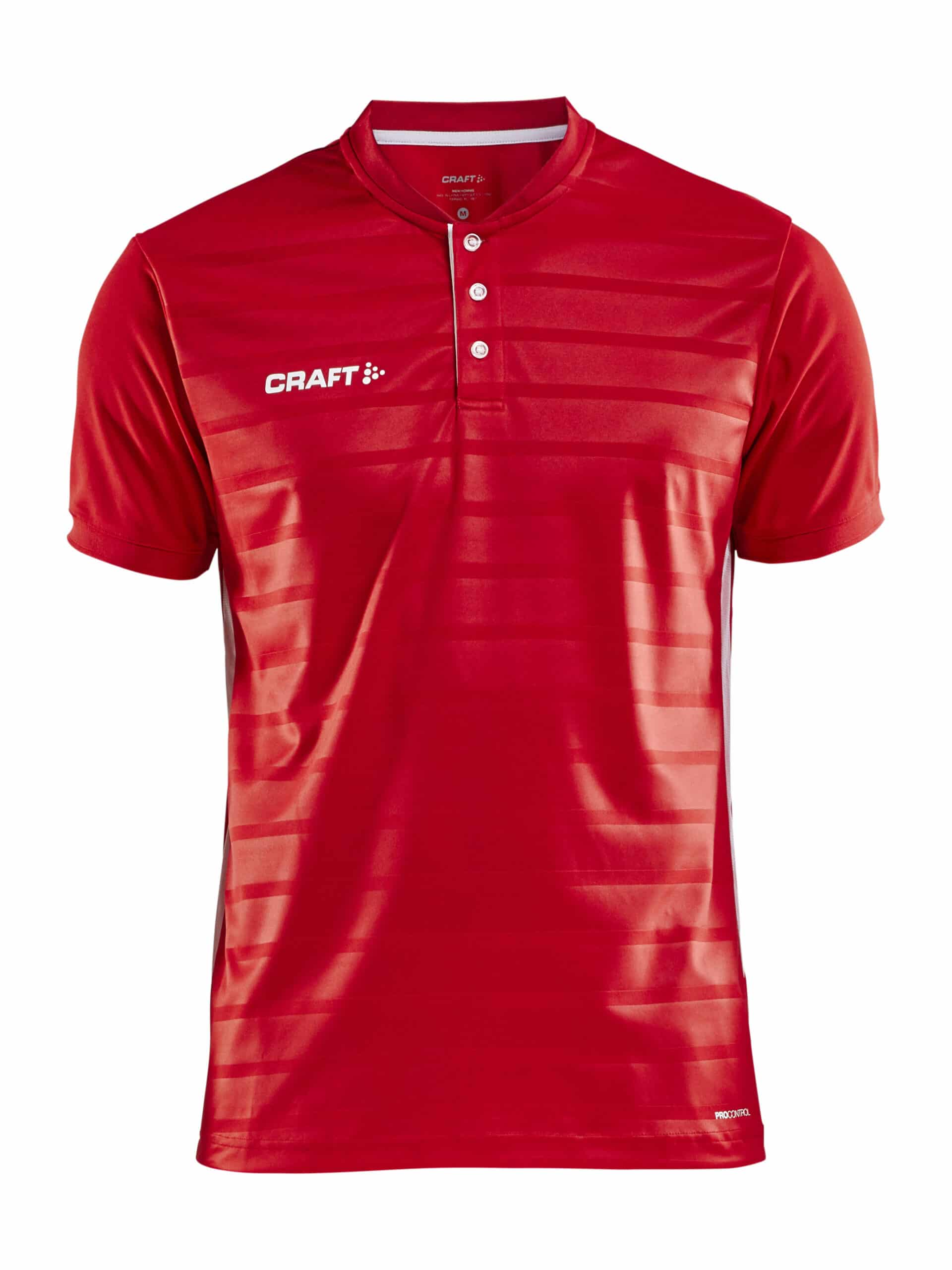 Craft Pro Control Button Jersey Maend Bright Red White