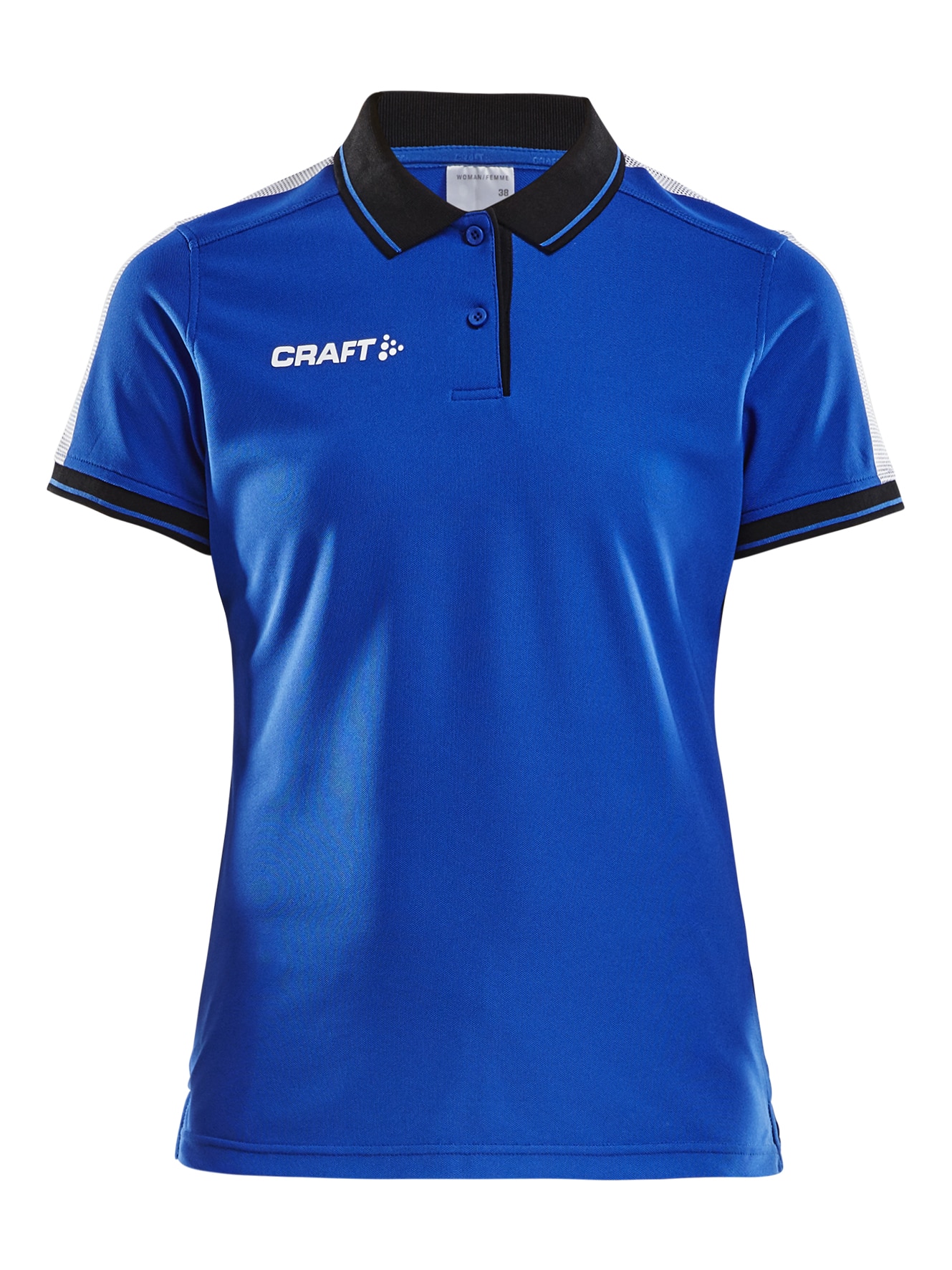 Craft Pro Control Poloshirt Kvinder Club Cobolt Black