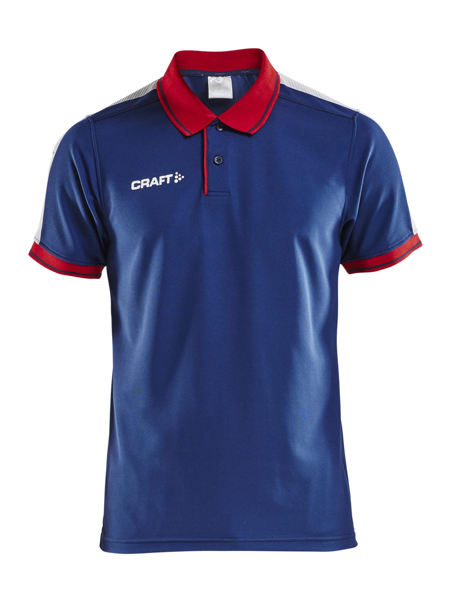 Craft Pro Control Poloshirt Maend Navy Bright Red