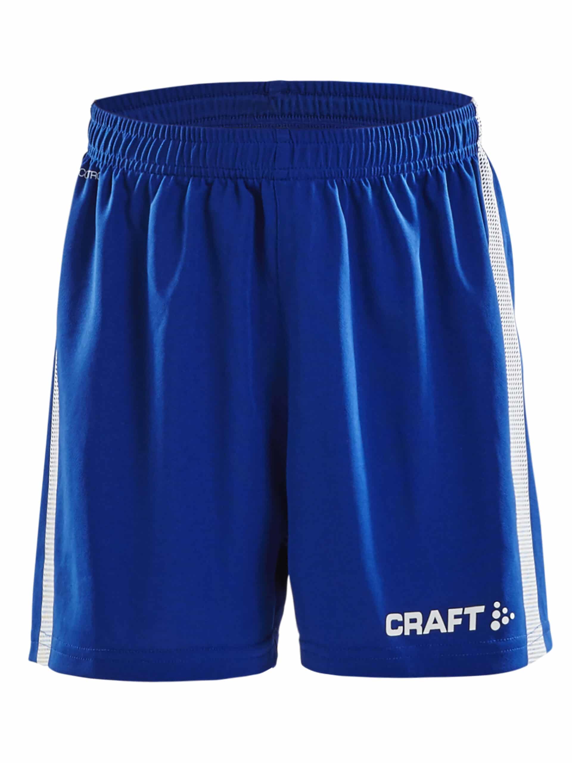Craft Pro Control Shorts Jr Club Cobolt White 158 164