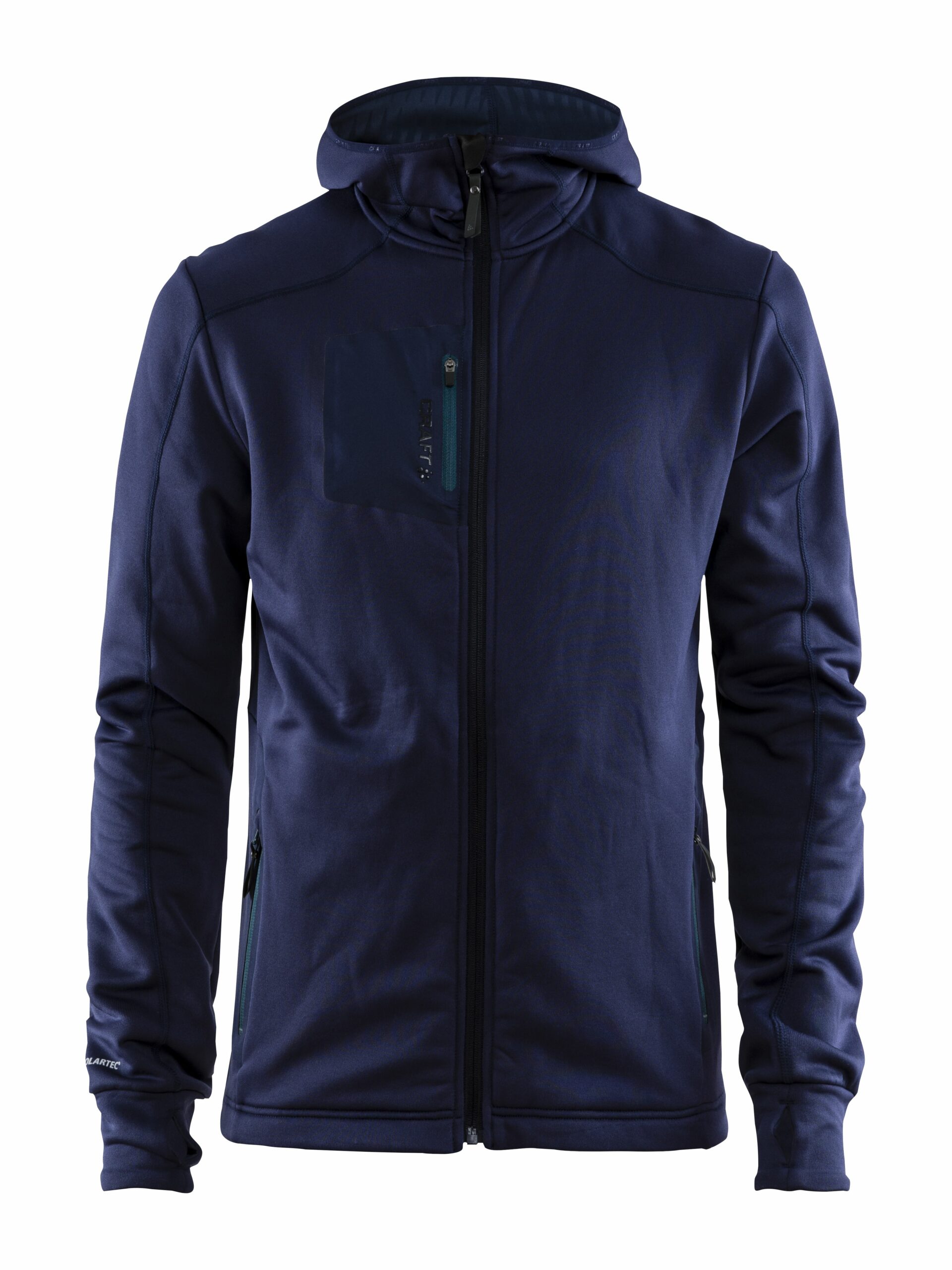 Craft Trict Polartec Hood Maend Maritime Fjord