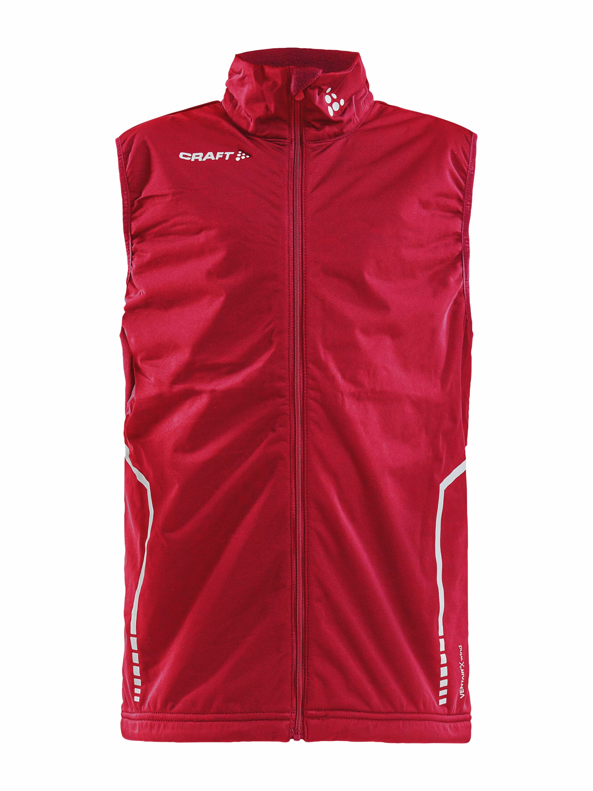 Craft Warm Club Vest Jr Bright Red 110 116