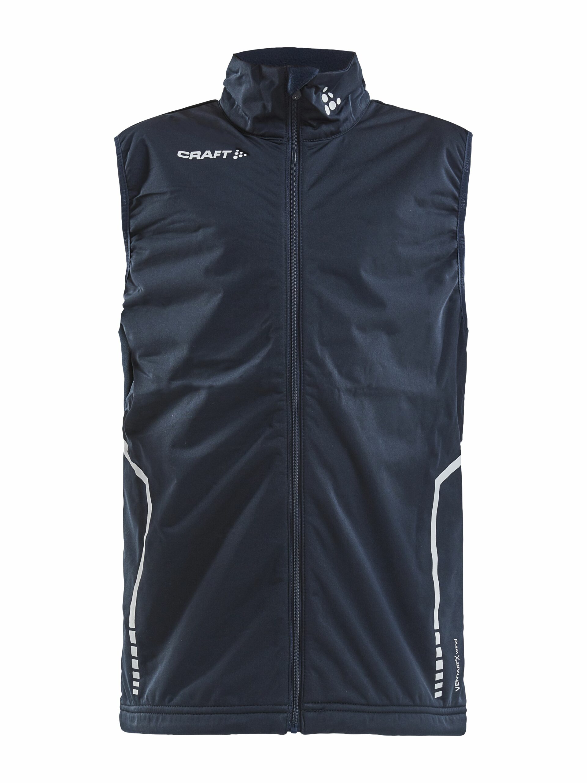 Craft Warm Club Vest Jr Dark Navy 110 116