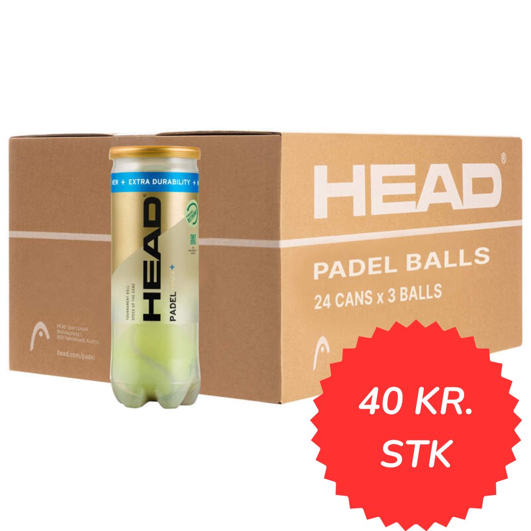 Kasse Med Head Padel Pro    Padelbolde  24 Rør