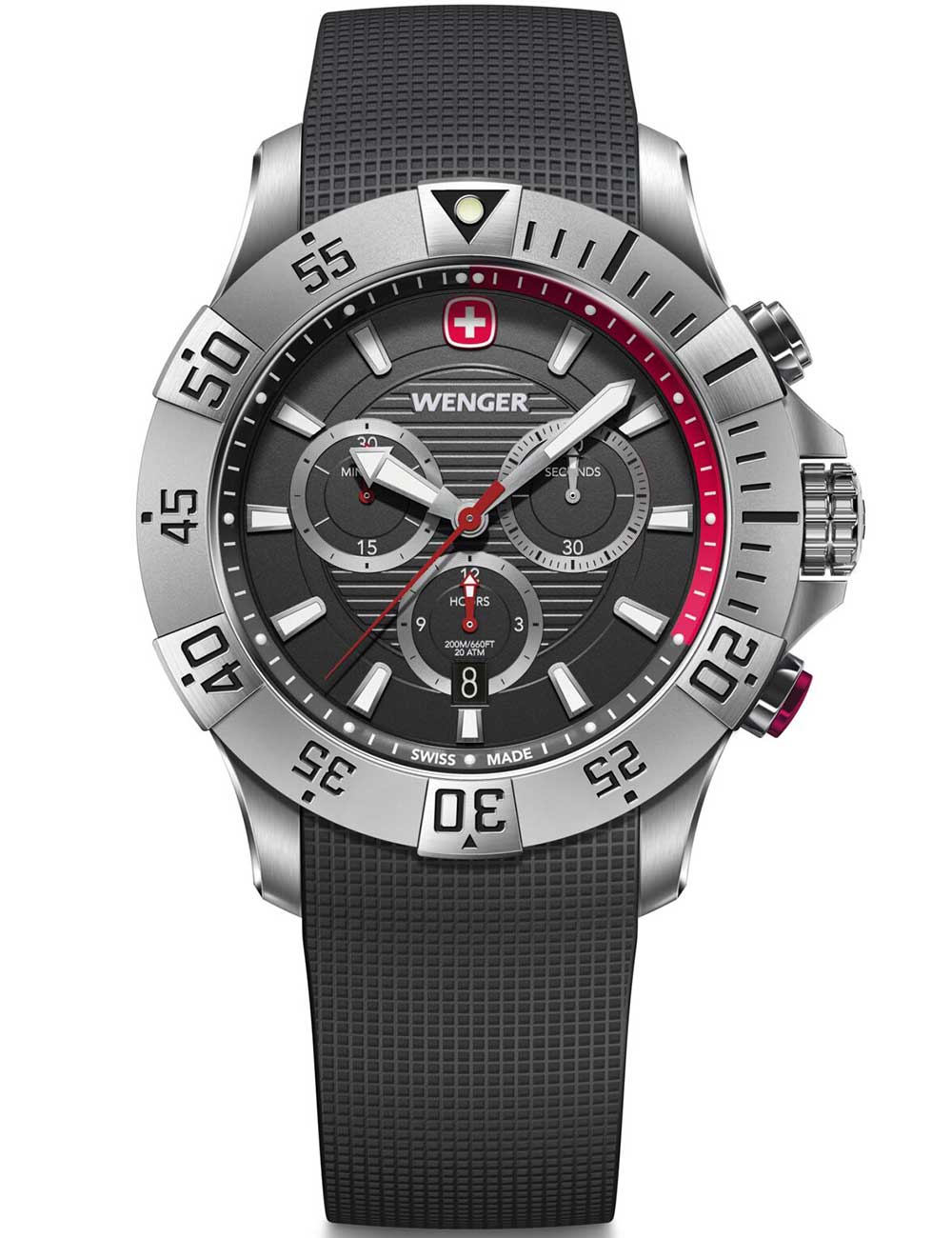 Wenger 01 0643 122 Herreur Seaforce Chronograph