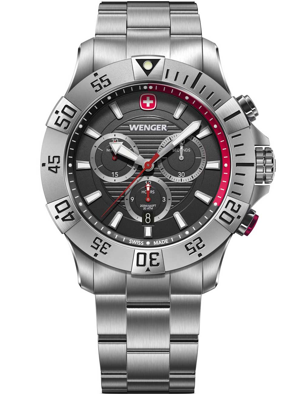 Wenger 01 0643 123 Herreur Seaforce Chronograph