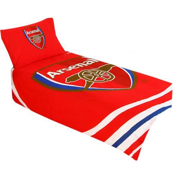 Arsenal Fc Single Duvet Set Pl  På Lager -one-size
