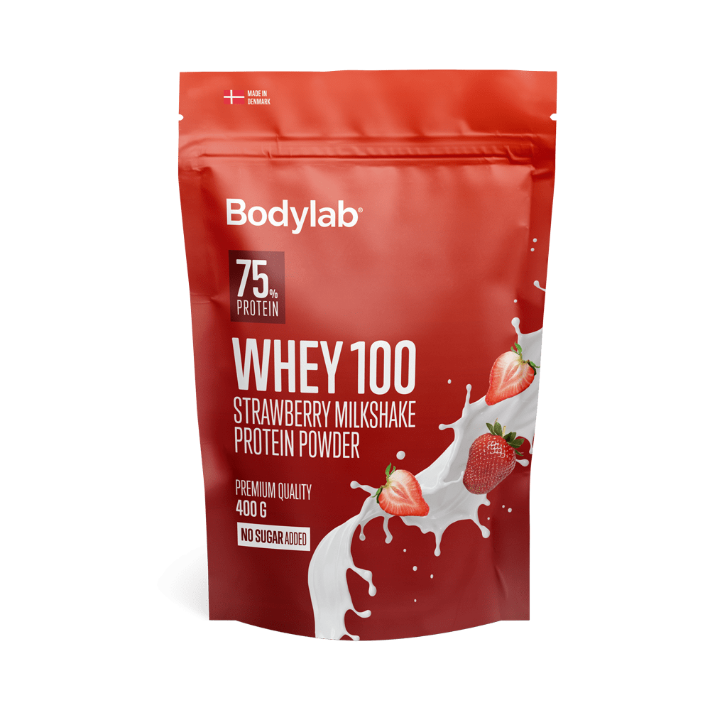 Bodylab Whey 100 Proteinpulver Strawberry Milkshake  400g