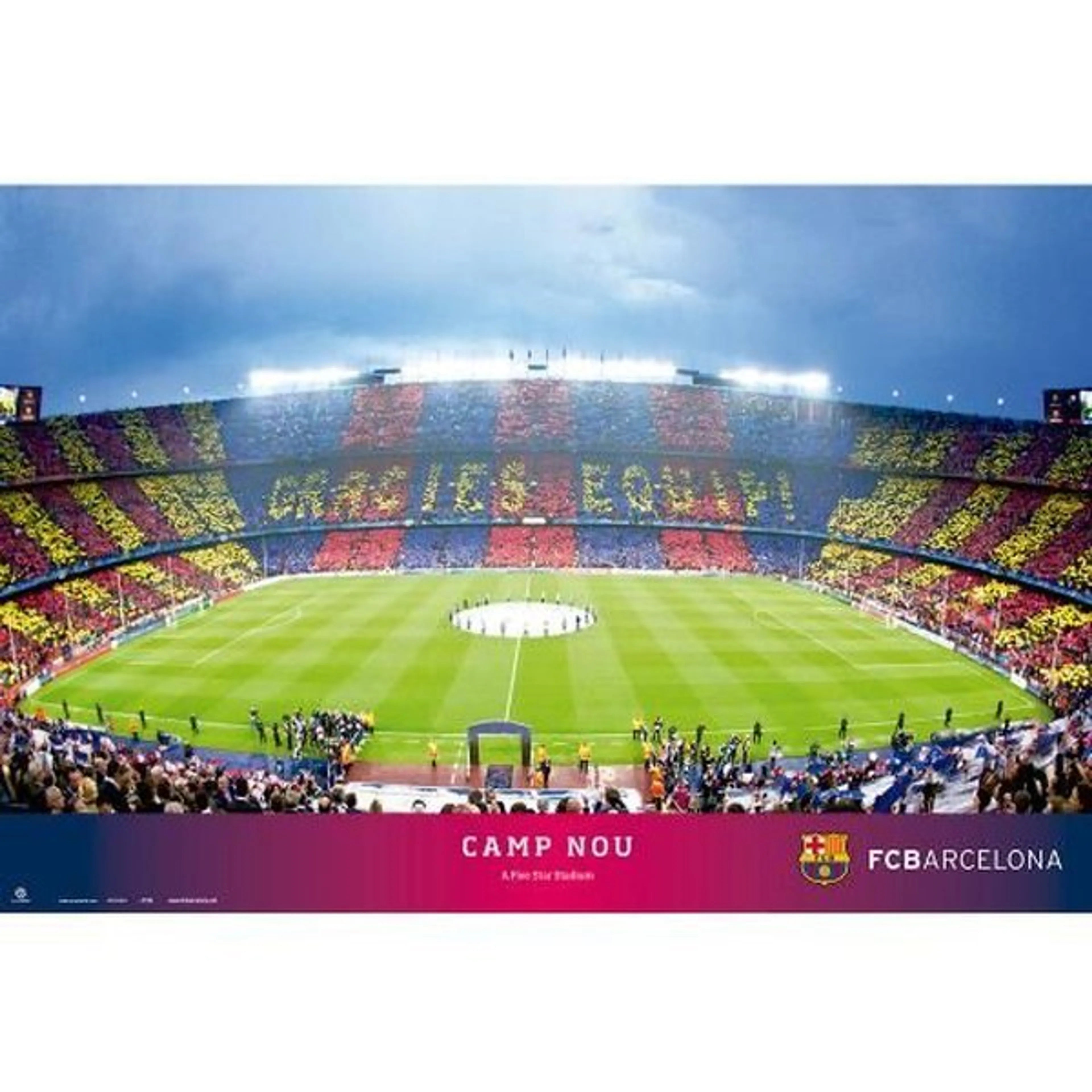 Camp Nou Plakat