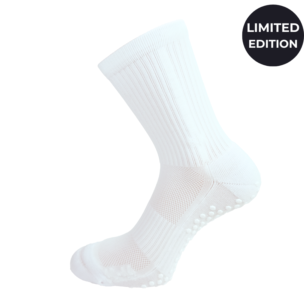 Grip Socks Gripfit All White Str  32-35