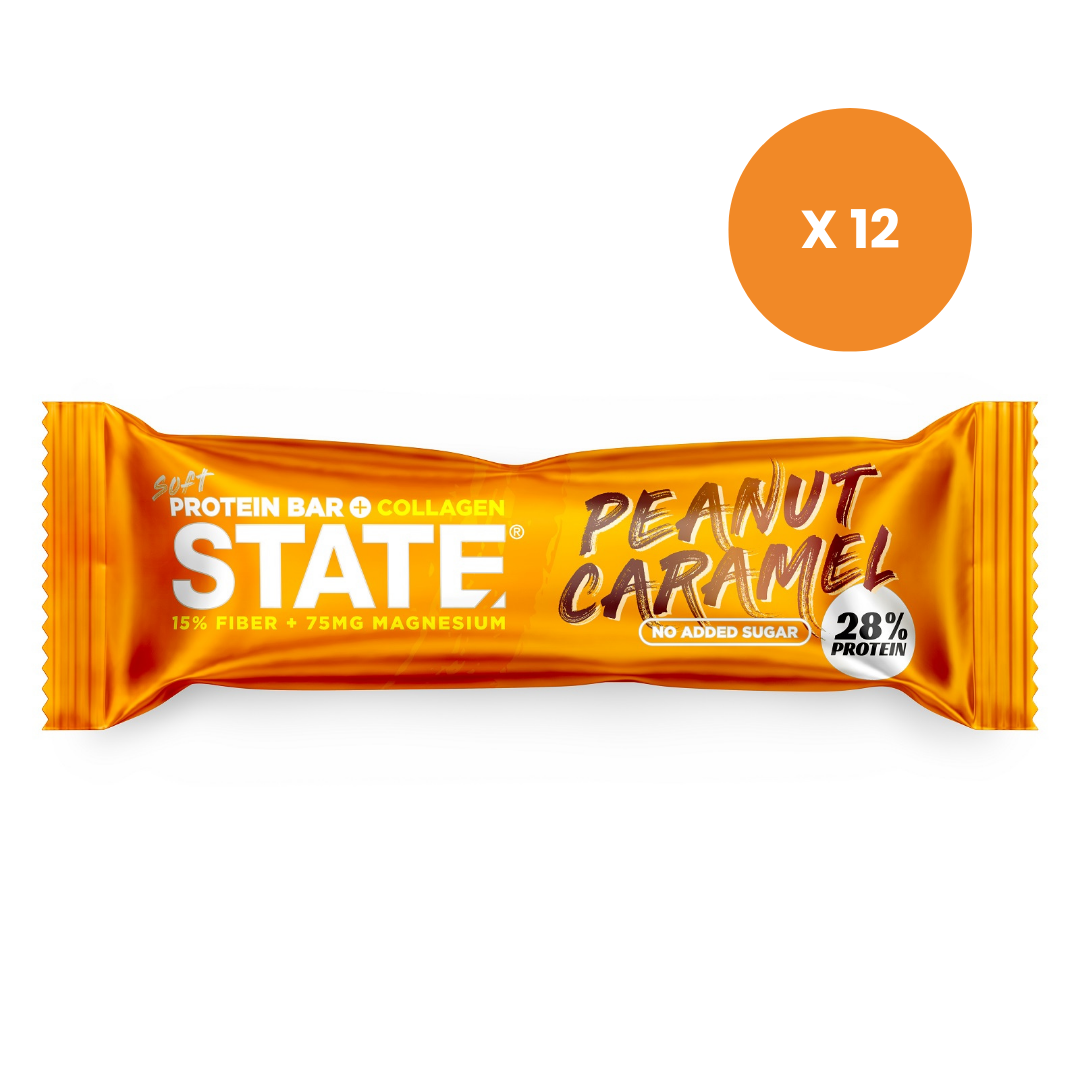 Kasse State Proteinbar  Peanut Caramel