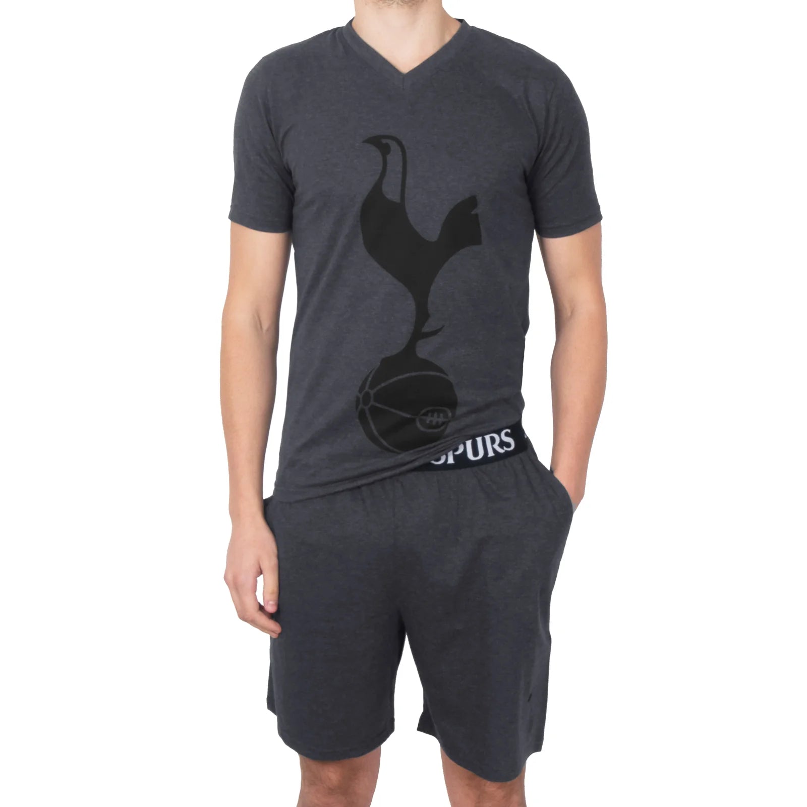 Officielle Tottenham Hotspur Fc Pyjamas Til Mænd Kort Sæt
