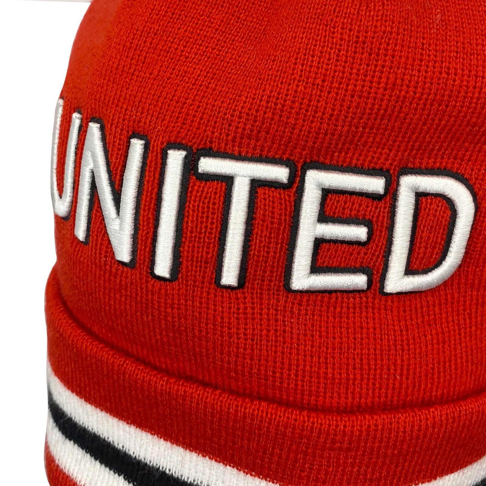 Retro Strikket Bobble-hue   Fodboldklubbens Farver