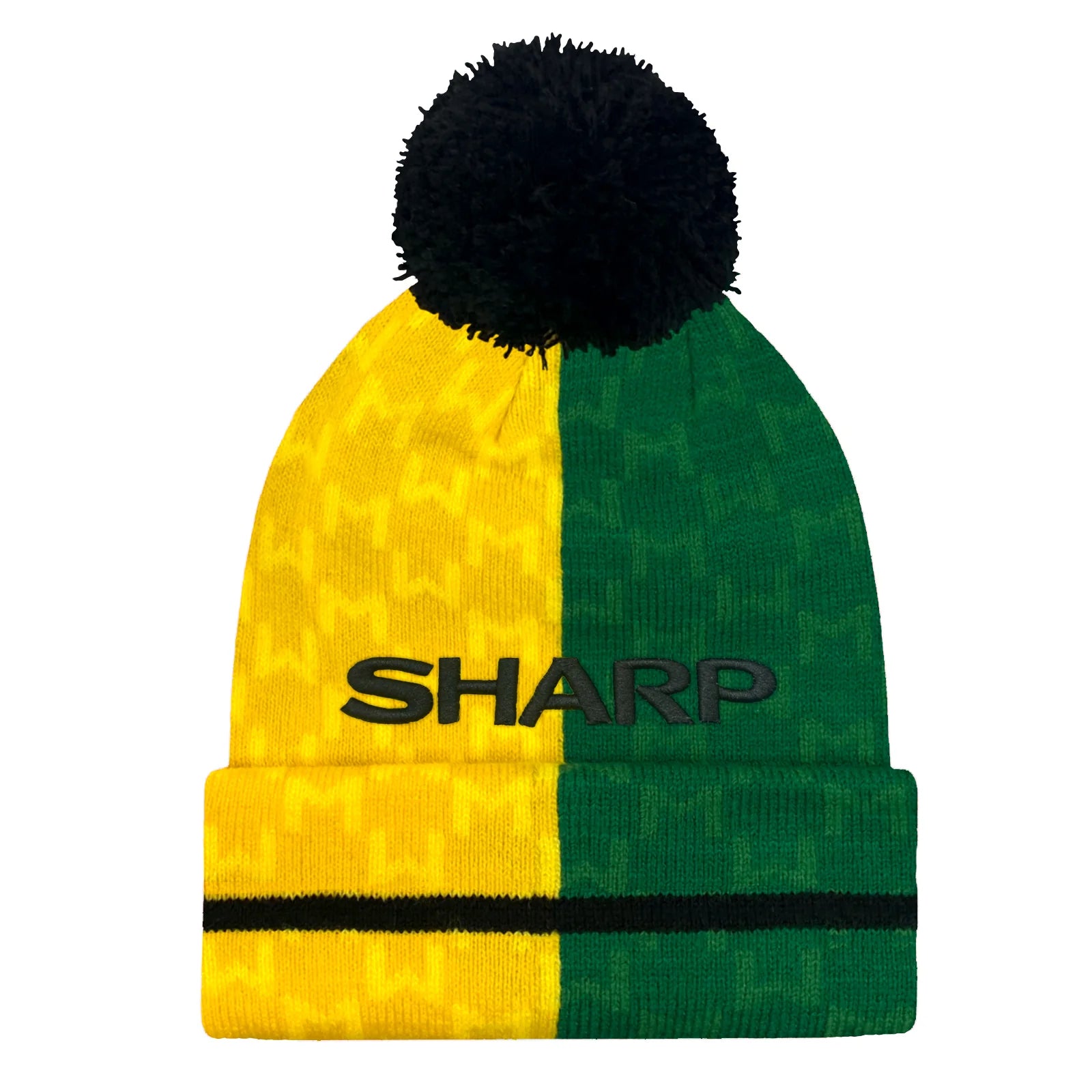 Retro Strikket Bobble-hue Klubfarver
