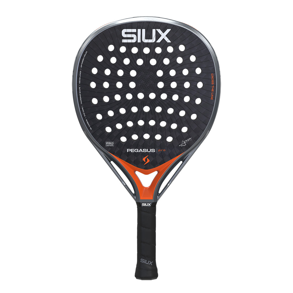 Siux Pegasus Pro 2026 Padelbat Lava Orange