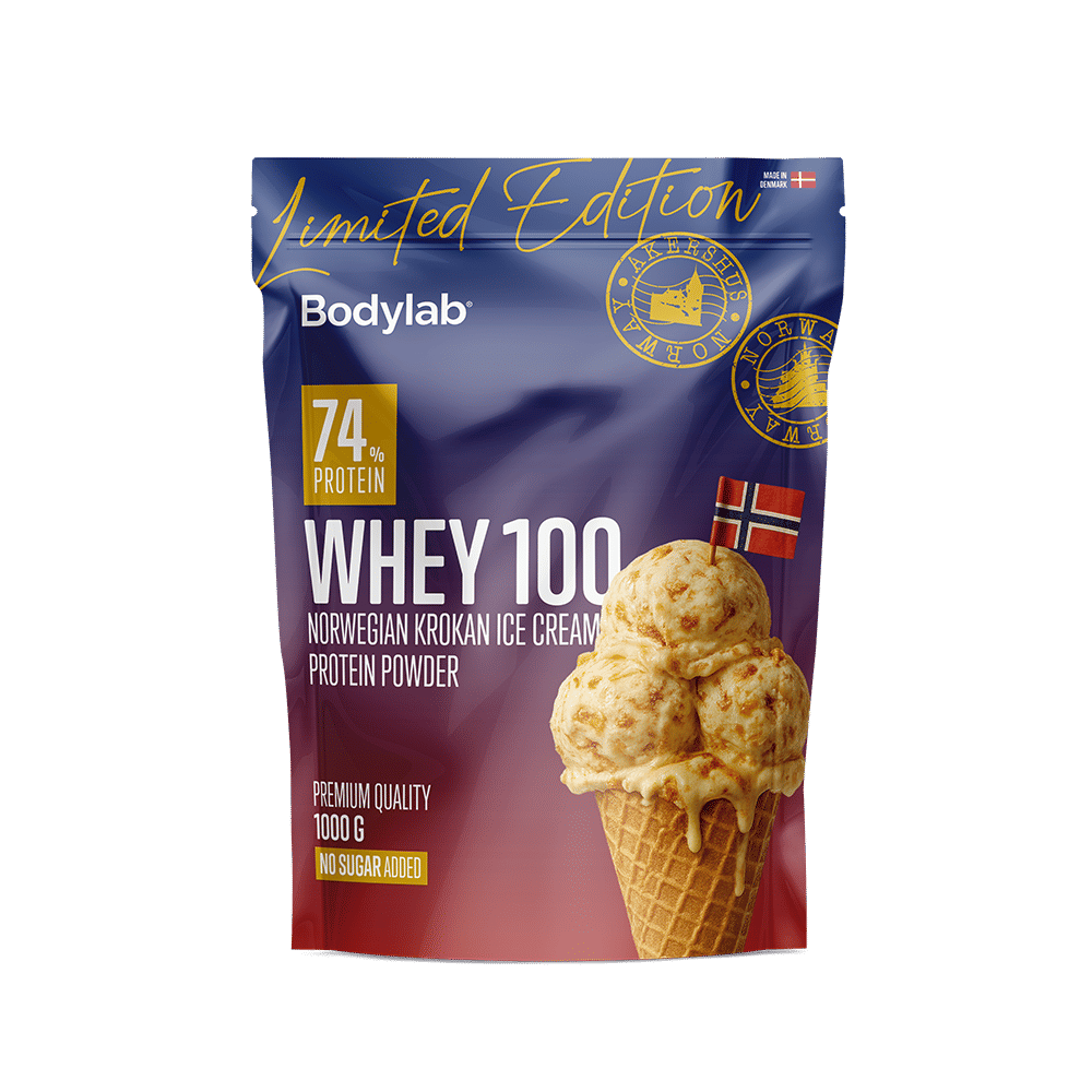 Whey 100    Kg  Norwegian Krokan Ice Cream