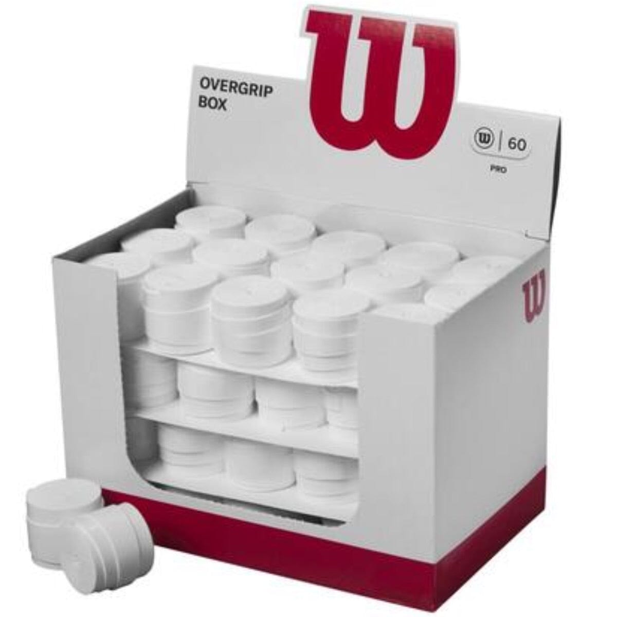 Wilson Pro Overgrip 60-pak Hvid