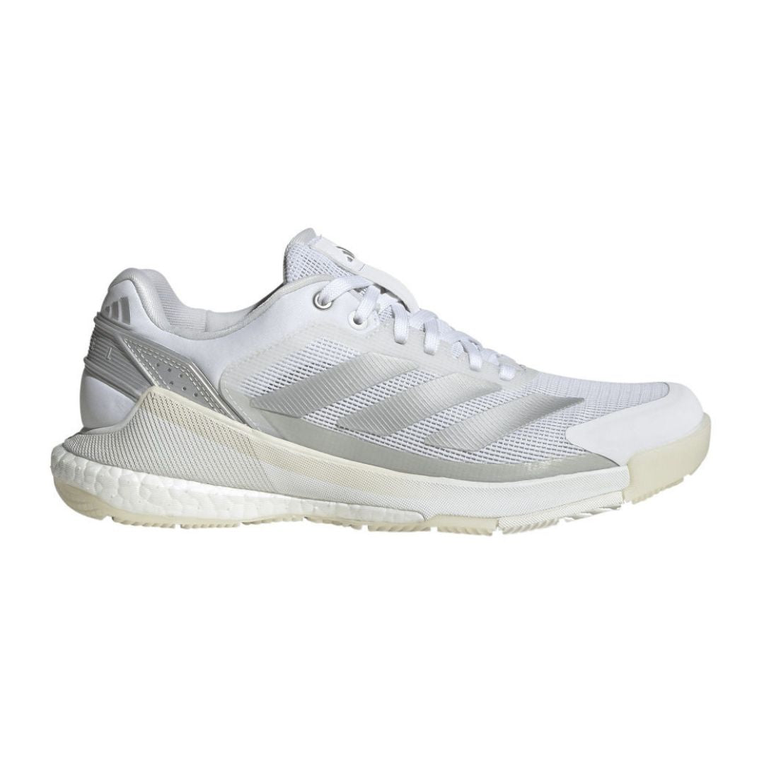 Adidas Crazyquick Boost Women Padelsko Cloud White Silver Metallic Zero Metalic 37