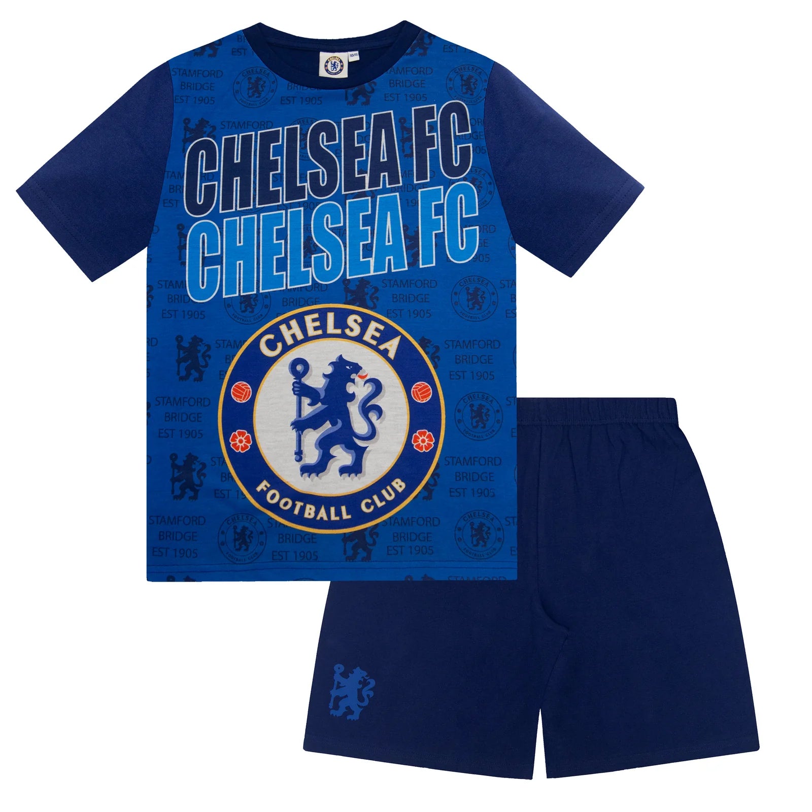 Chelsea Pyjamas Kort Sæt  -  år