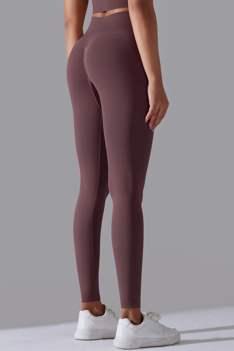 Enduranceflex Scrunch Tights Darkred Small Darkred