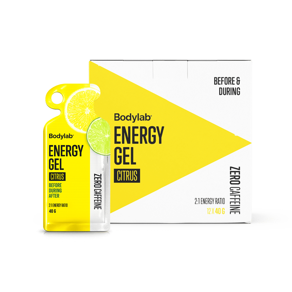 Energy Gel  12   40    Citrus  Zero Caffeine