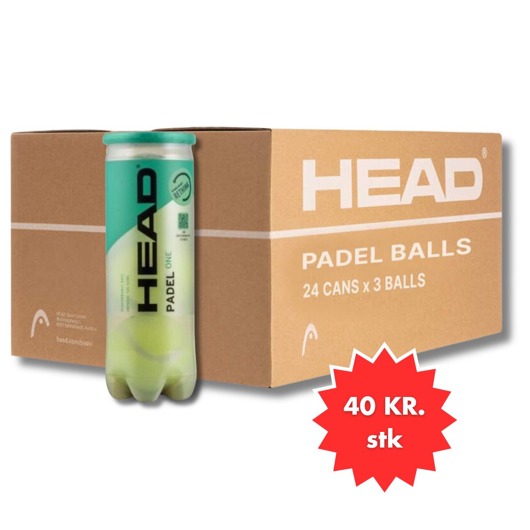 Kasse Med Head Padel One Padelbolde 24 Rør