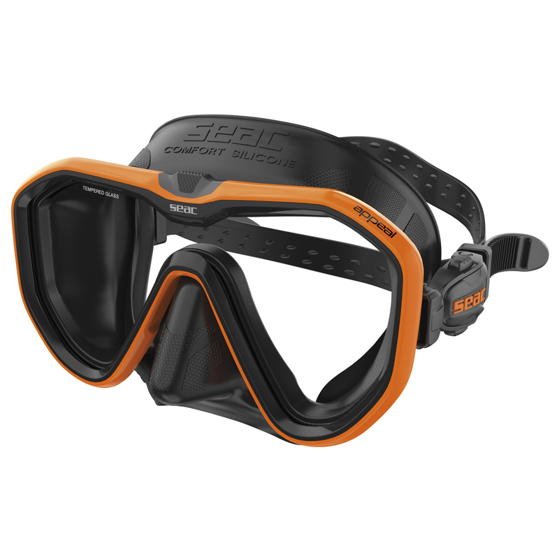 Seac Dykkermaske Appeal Asian Fit Orange