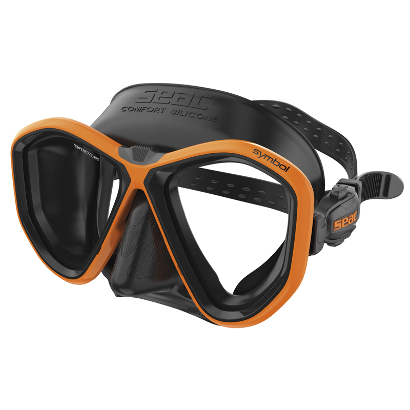 Seac Dykkermaske Symbol Asian Fit Orange